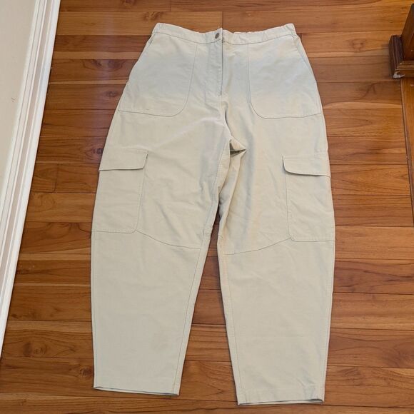 Women Lululemon Light Utilitech Cargo Pocket High-Rise Pant Natural Ivory Sz 32 - Picture 3 of 10